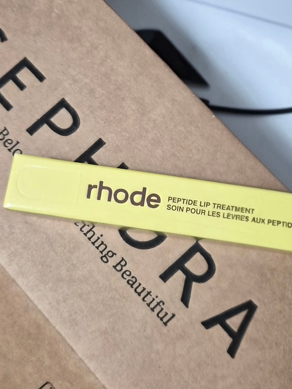 RHODE Peptide Lip Treatment - Caramelized Banana LIMITED EDITION! NEW/ UNOPENED!
